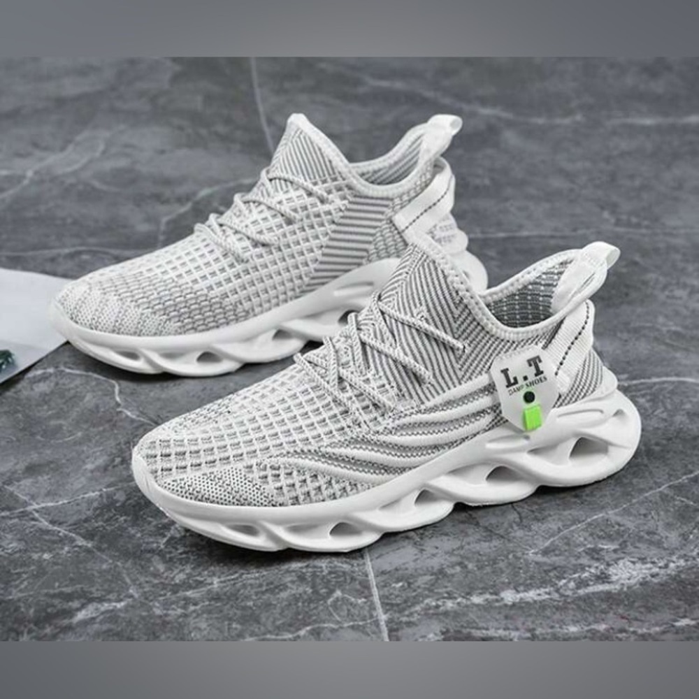 Shein-NEW-Men's Breathable Running, Twisted Sole, Fashionable, Trendy Shoes